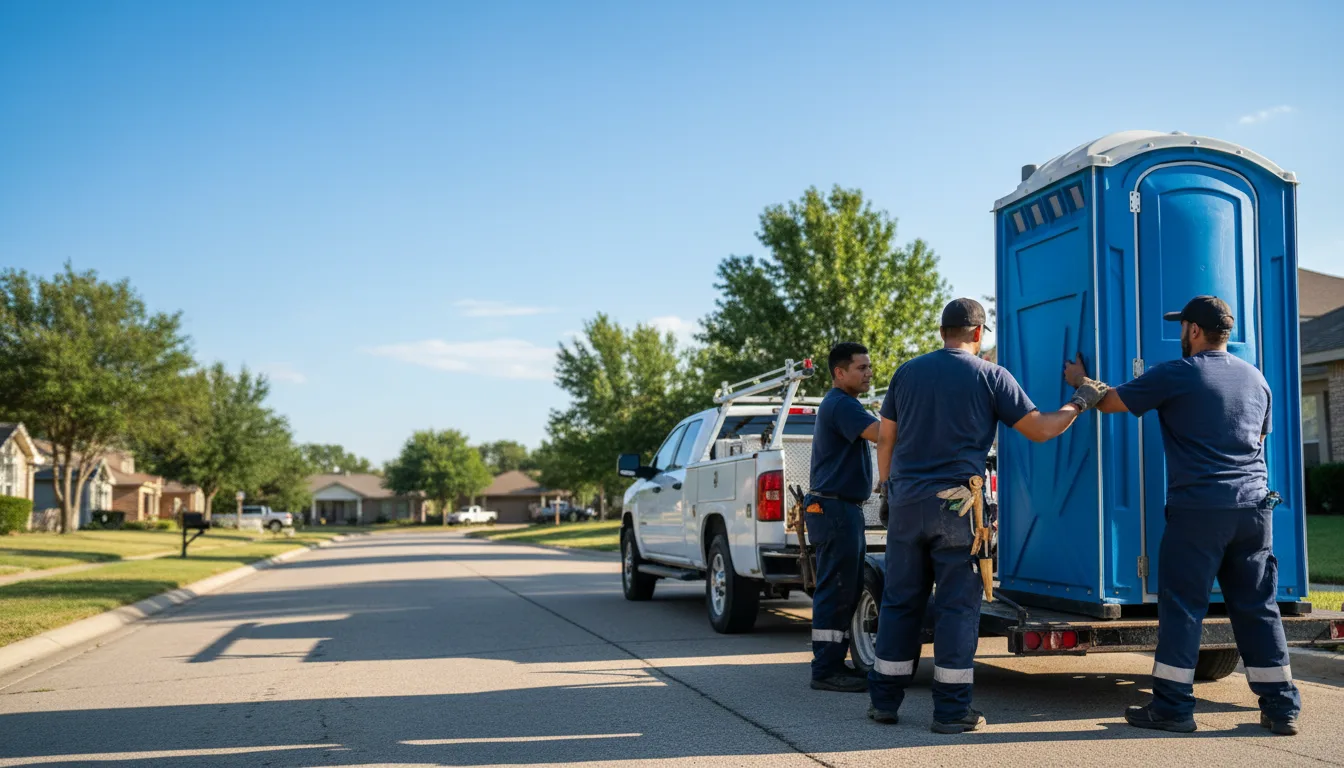 Portable Toilet Rental in New Plymouth, OH near me